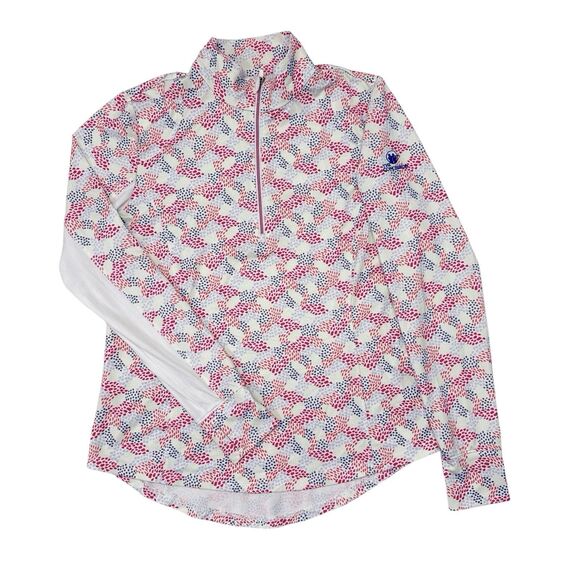 Zero Restriction The Concession Golf‎ Jacket Womens Medium Multicolor Pullover - Picture 1 of 9